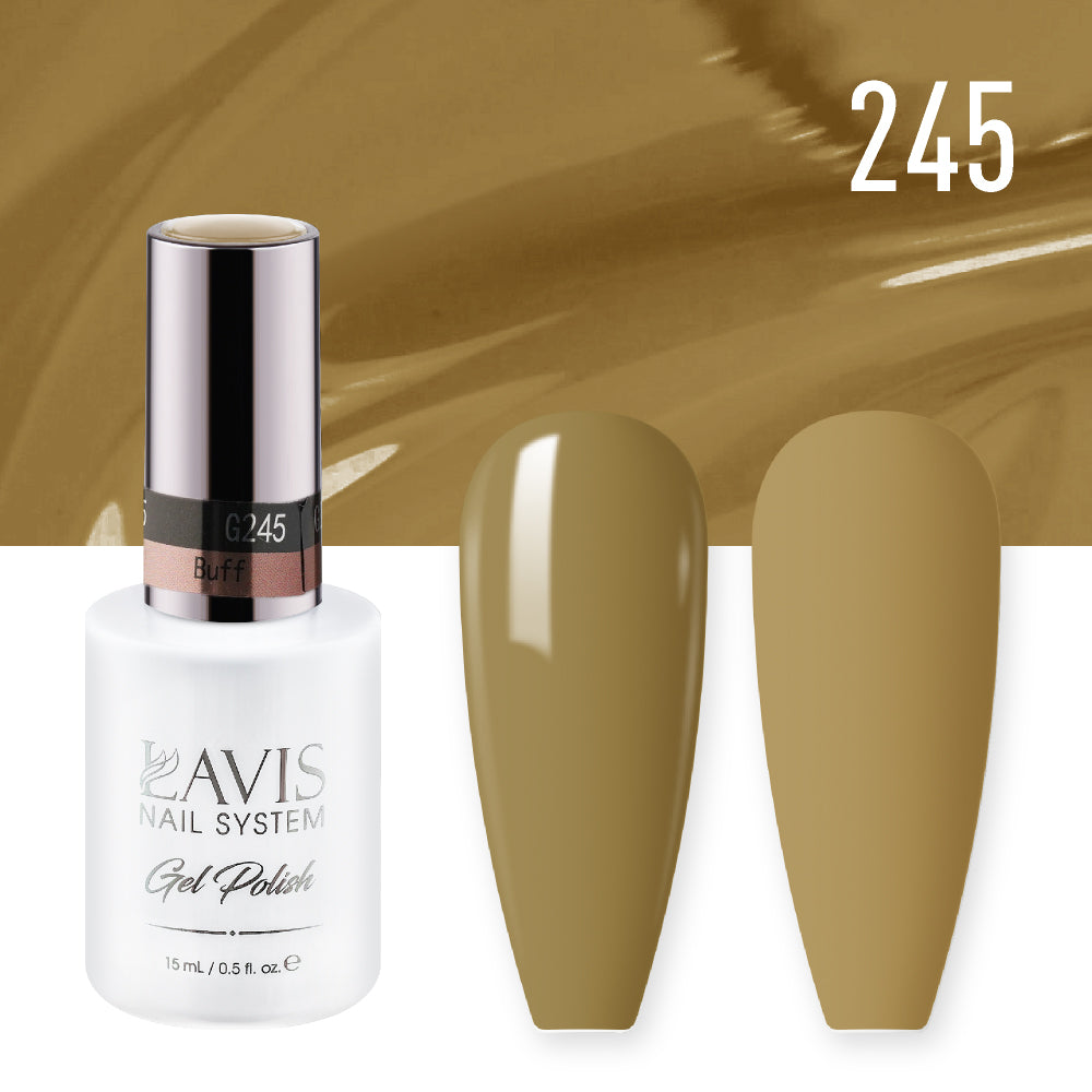 LAVIS 245 Buff - Gel Polish 0.5oz