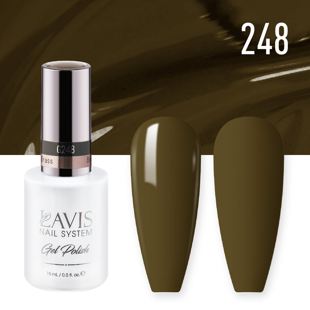 LAVIS 248 Brass - Gel Polish 0.5oz