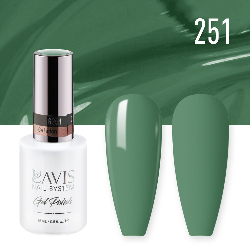 LAVIS 251 Celadon - Gel Polish 0.5oz