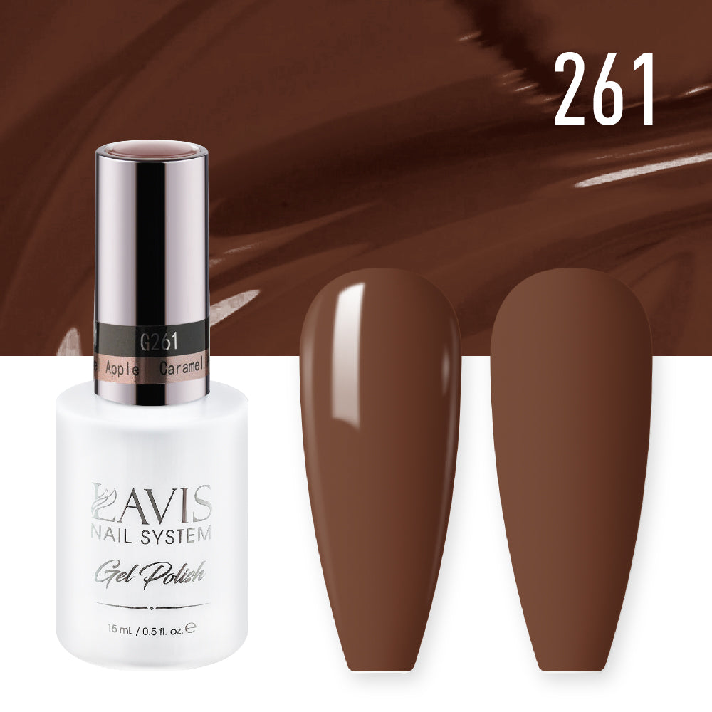 LAVIS 261 Caramel Apple - Gel Polish 0.5oz