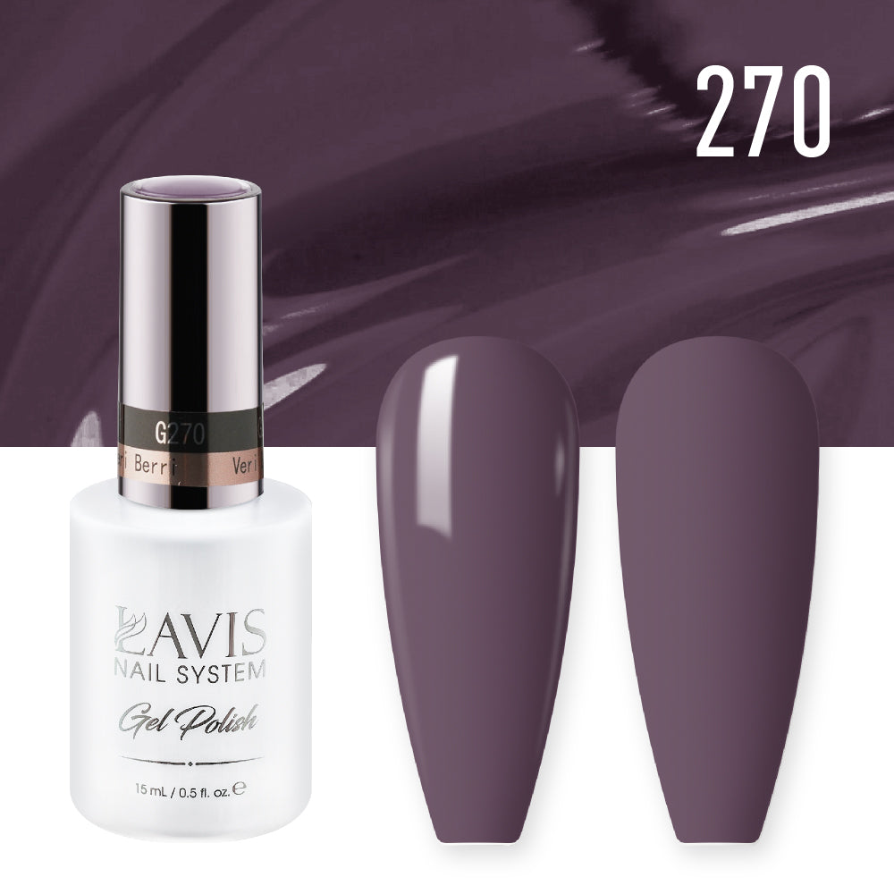 LAVIS 270 Veri Berri - Gel Polish 0.5oz