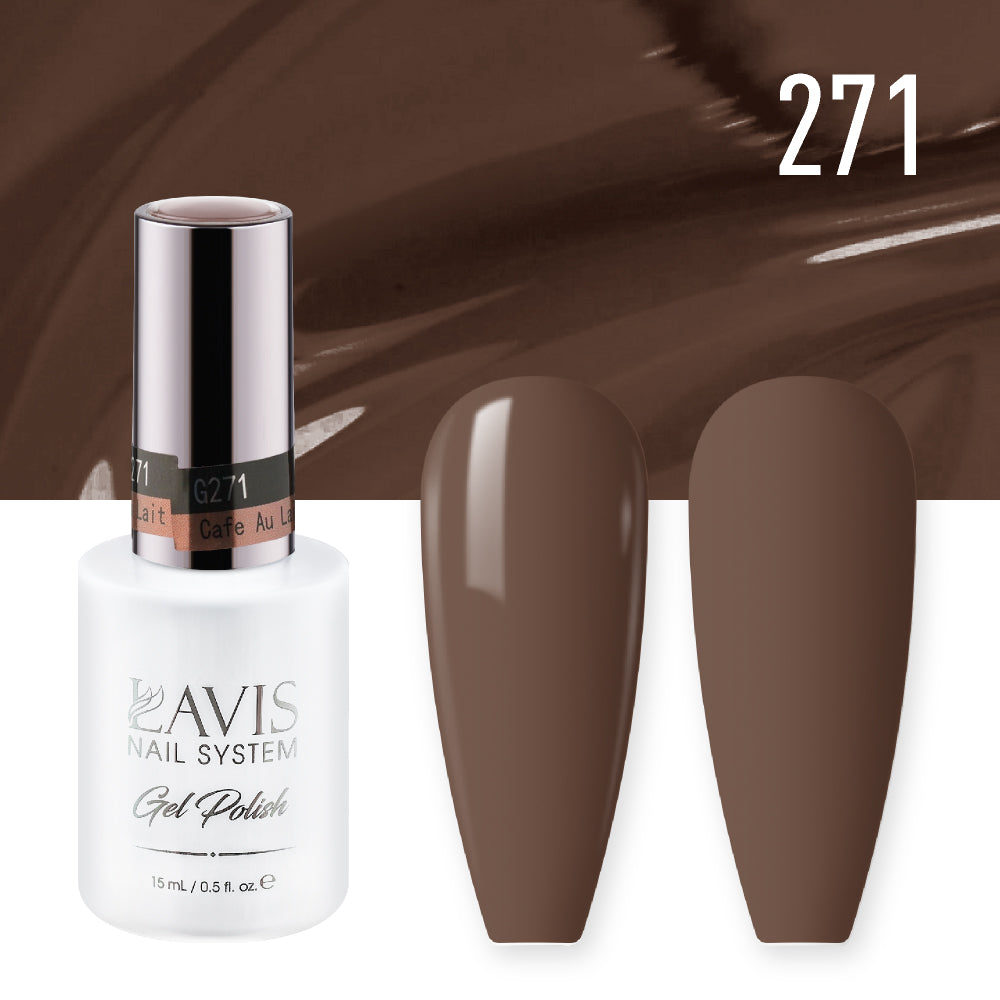 LAVIS 271 Cafe Au Lait - Gel Polish 0.5oz