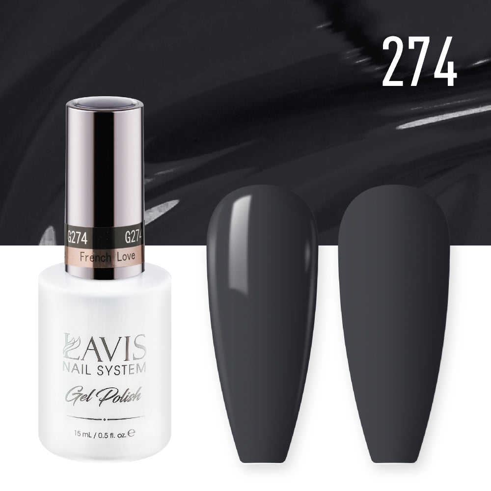 LAVIS 274 French Love - Gel Polish 0.5oz