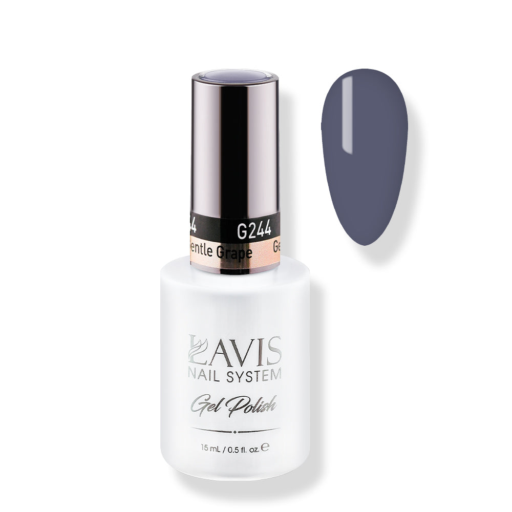 LAVIS 244 (Ver 2) Gentle Grape - Gel Polish 0.5oz