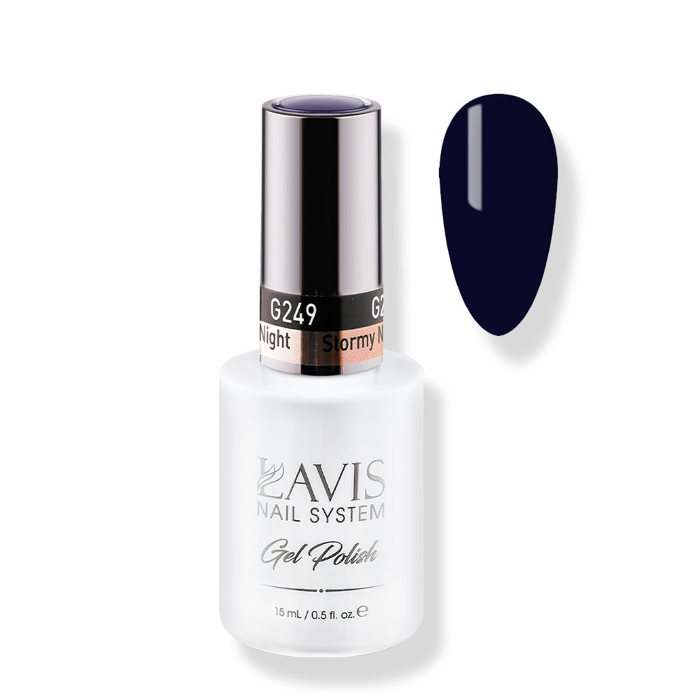 LAVIS 249 (Ver 2) Stormy Night - Gel Polish 0.5oz