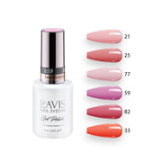 Lavis Gel Color Set G6 (6 colors): 021, 025, 077, 059, 082, 033