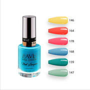  Lavis Healthy Nail Lacquer Summer Set N1 (6 colors): 146, 164, 178, 168, 139, 147