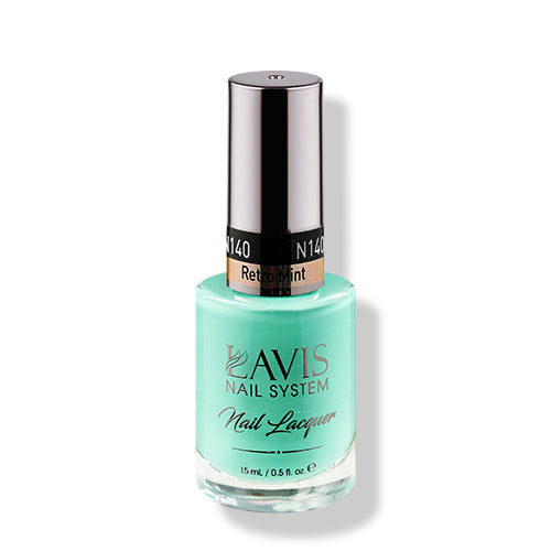 LAVIS 140 Retro Mint - Nail Lacquer 0.5 oz