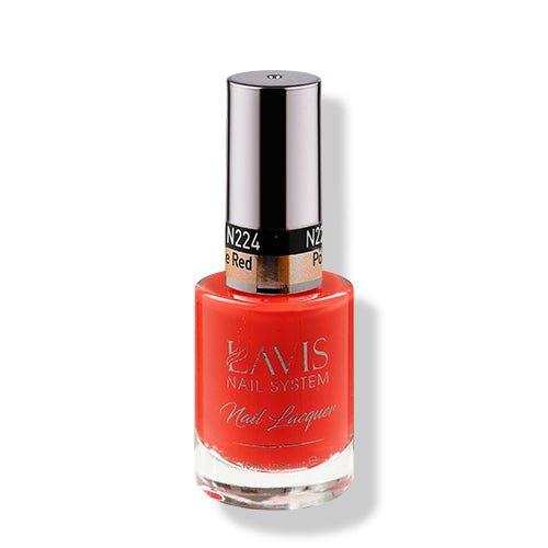 LAVIS 224 Pomegranate Red - Nail Lacquer 0.5 oz