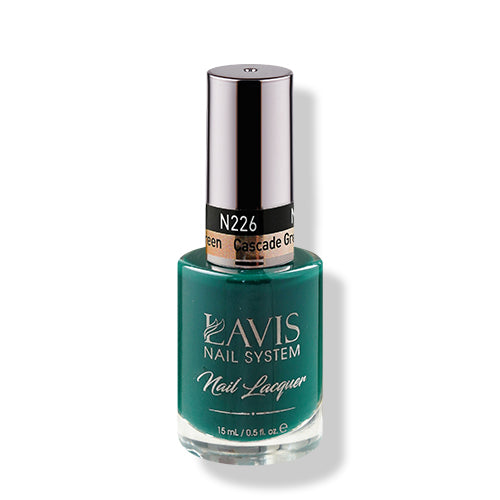 LAVIS 226 Cascade Green - Nail Lacquer 0.5 oz