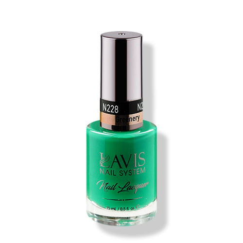 LAVIS 228 Greenery - Nail Lacquer 0.5 oz