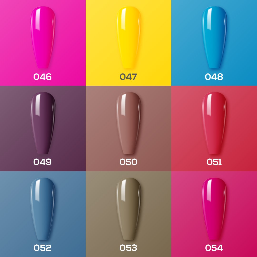PASSION IN PARIS - Lavis Holiday Gel Nail Polish Collection: 046, 047, 048, 049, 050, 051, 052, 053, 054