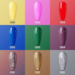 THE ESSENTIALS - Lavis Holiday Nail Lacquer Collection: 083; 084; 086; 093; 094; 095; 100; 102; 105