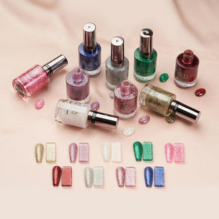 9 Lavis Holiday Gel Nail Polish Collection - SUNSET PARTY - 097; 098; 099; 101; 103; 104; 106; 107; 108