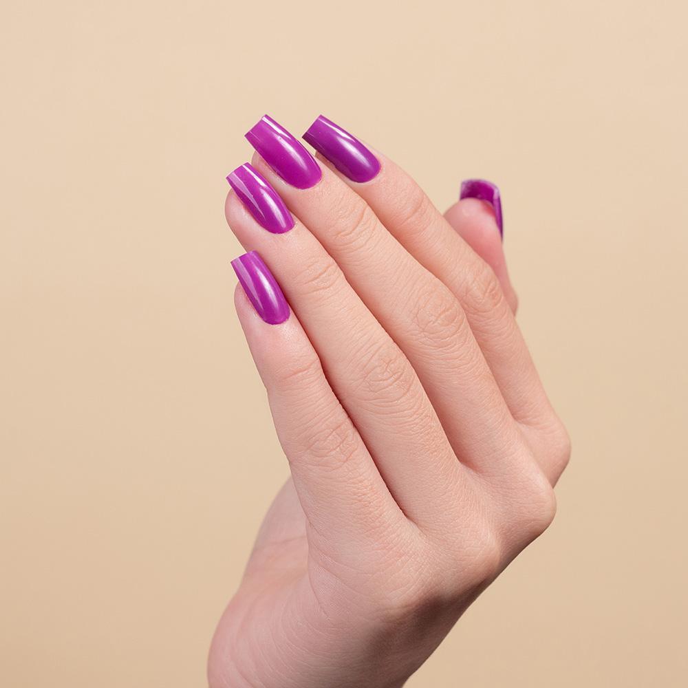  LDS Purple Dipping Powder Nail Colors - 041 Perfect Plum by LDS sold by Lavis Dip Systems Inc