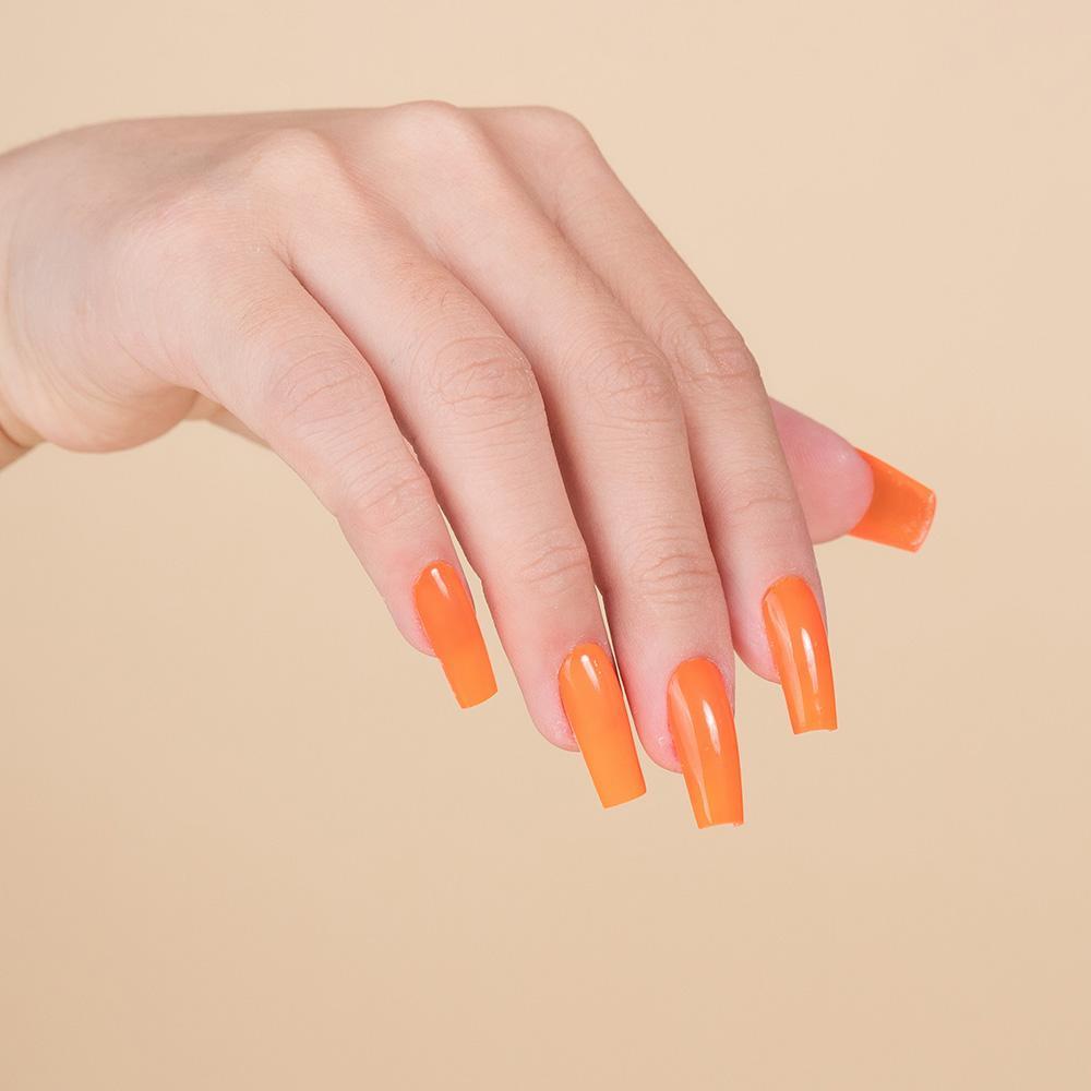 LDS Orange Dipping Powder Nail Colors - 101 Fantatastic