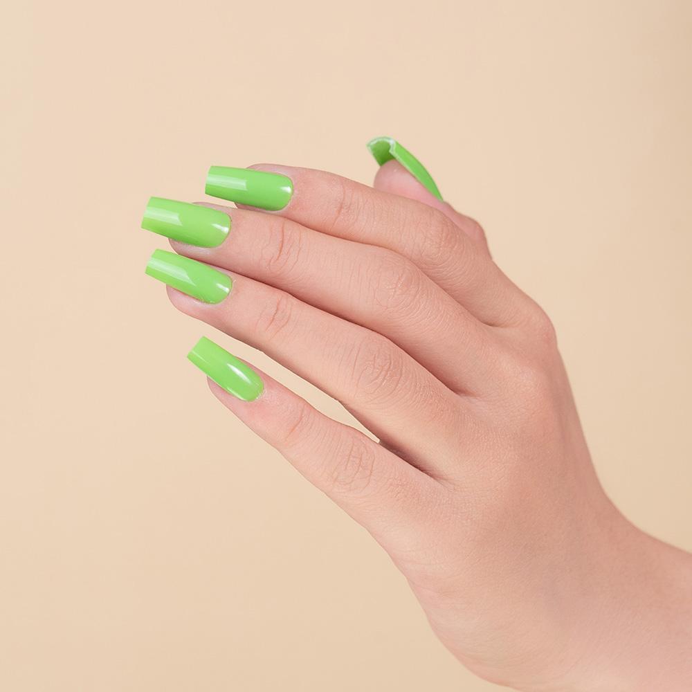LDS 102 In The Lime Light - LDS Gel Polish & Matching Nail Lacquer Duo Set - 0.5oz