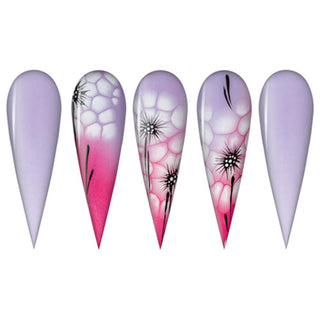 LDS Purple Dipping Powder Nail Colors - 004 Lilac Garden by LDS sold by Lavis Dip Systems Inc