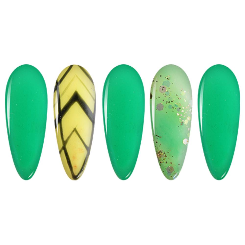 LDS Green Dipping Powder Nail Colors - 104 Wanderlust