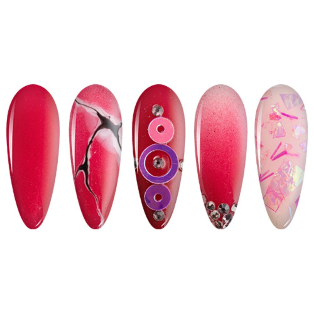 LDS Pink Dipping Powder Nail Colors - 031 La Vie En Rose