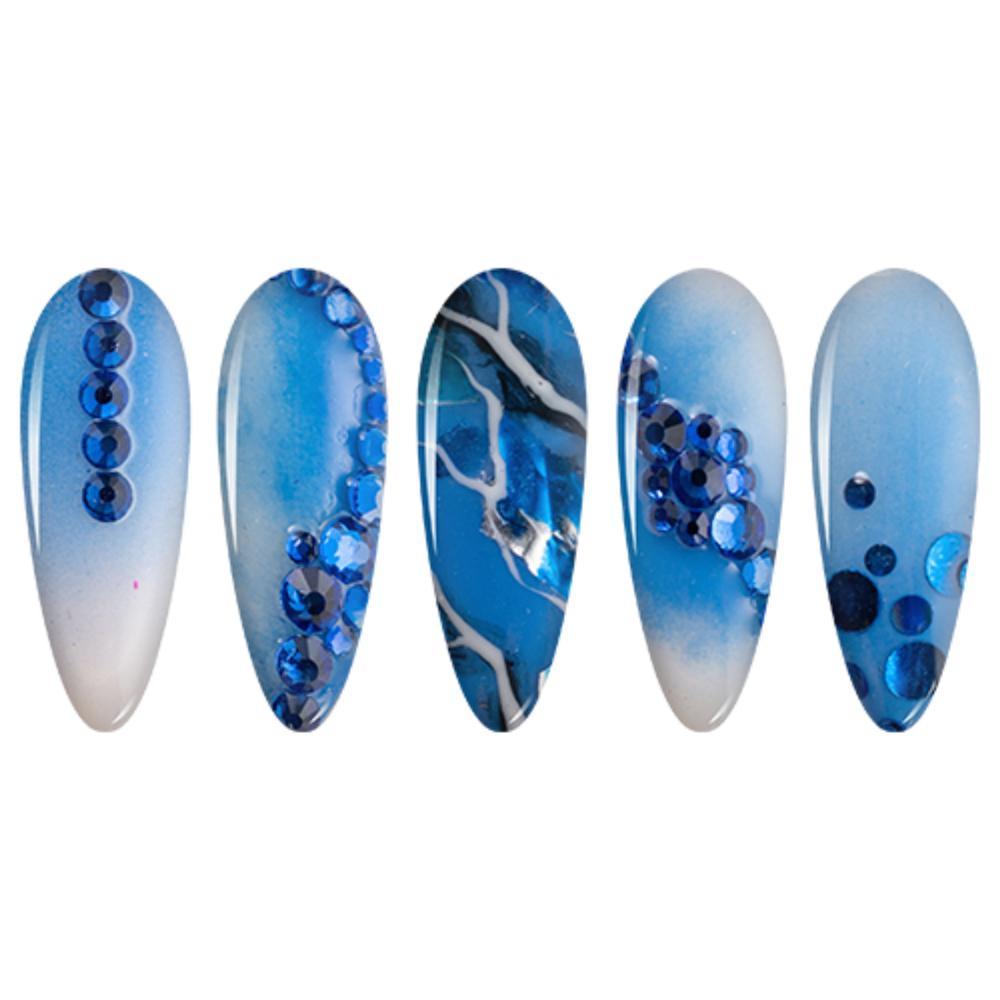LDS Blue Dipping Powder Nail Colors - 034 Vitamin Sea