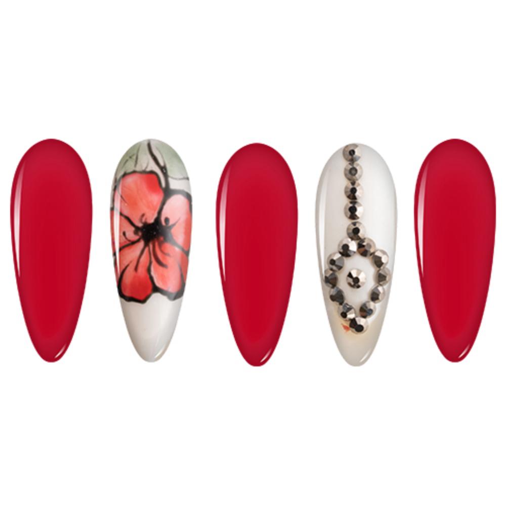 LDS Red Dipping Powder Nail Colors - 042 So Marilyn