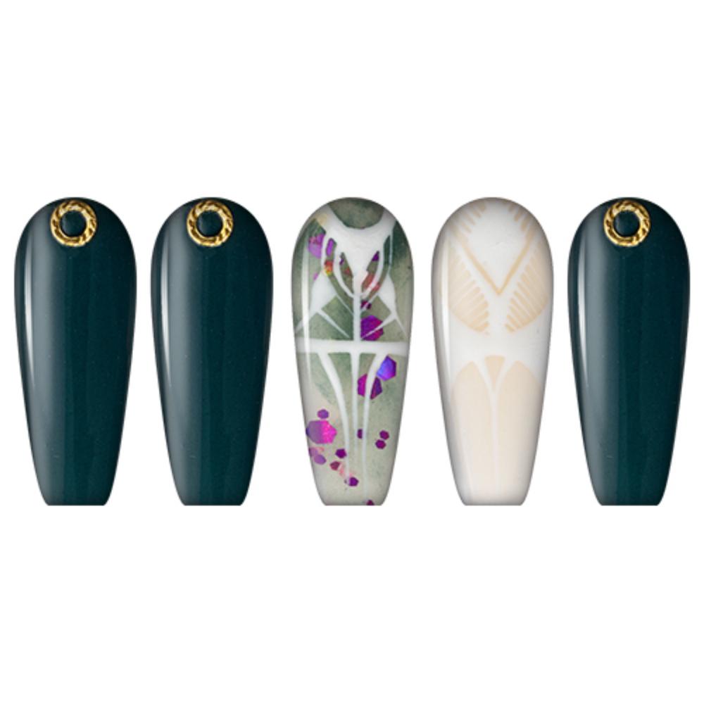 LDS Green Dipping Powder Nail Colors - 072 Greenery