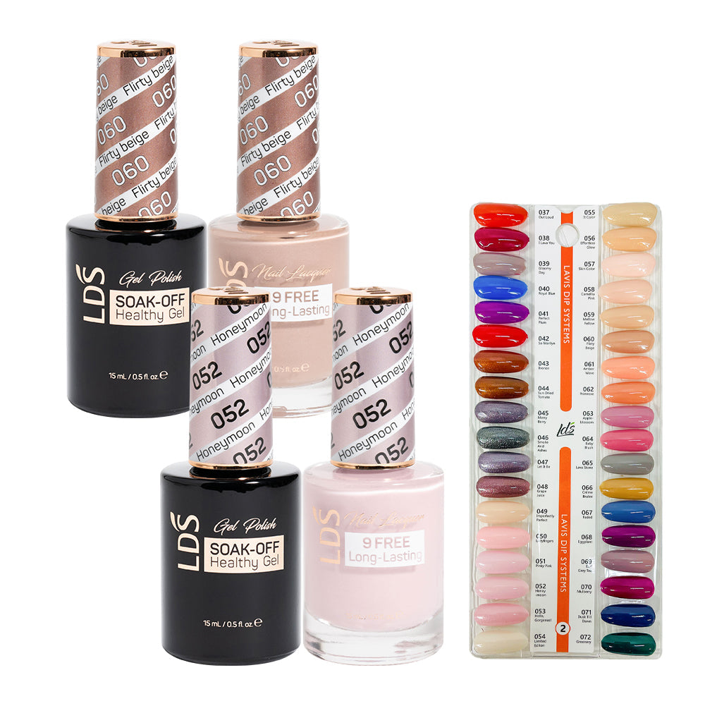 LDS Healthy Gel & Lacquer Part 2: 037-072 (36 Colors)