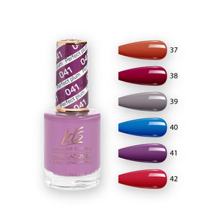 LDS Nail Lacquer Set (6 colors): 037 to 042