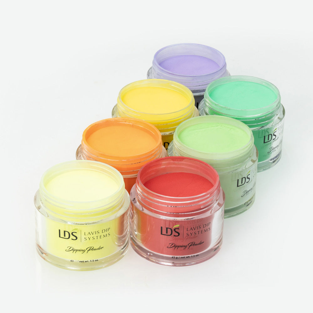 LDS Dipping Powder Neon Collection 1.5oz/ea - 99, 100, 101, 102, 103, 104, 105