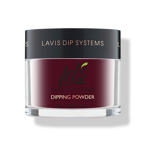  LDS Red Dipping Powder Nail Colors - 013 Mulled Wine by LDS sold by Lavis Dip Systems Inc