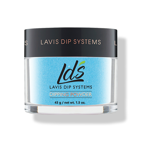  LDS Blue Dipping Powder Nail Colors - 015 Aqua Blue by LDS sold by Lavis Dip Systems Inc