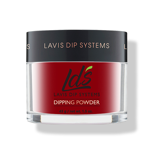  LDS Red Dipping Powder Nail Colors - 023 Heat Of The Moment by LDS sold by Lavis Dip Systems Inc