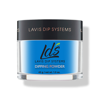  LDS Blue Dipping Powder Nail Colors - 034 Vitamin Sea by LDS sold by Lavis Dip Systems Inc