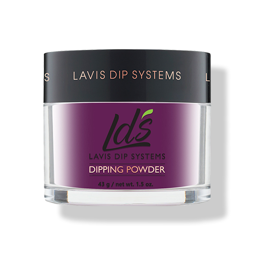  LDS Purple Dipping Powder Nail Colors - 041 Perfect Plum by LDS sold by Lavis Dip Systems Inc