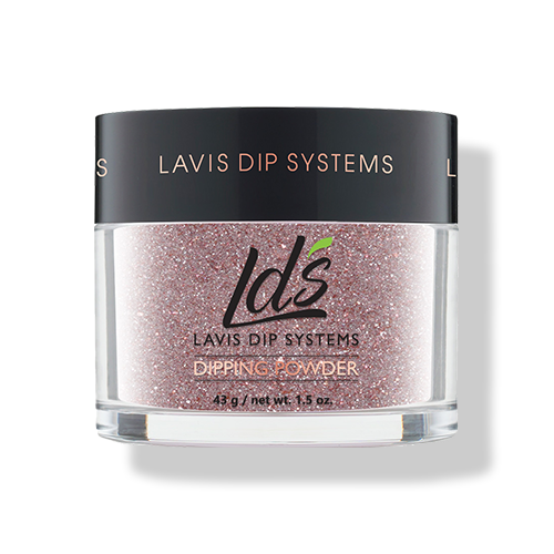  LDS Glitter Purple Dipping Powder Nail Colors - 048 Grape Juice by LDS sold by Lavis Dip Systems Inc