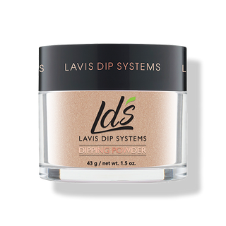  LDS Glitter Coral Beige Dipping Powder Nail Colors - 056 Effortless Glow by LDS sold by Lavis Dip Systems Inc