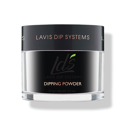  LDS Black Dipping Powder Nail Colors - 074 Black List by LDS sold by Lavis Dip Systems Inc