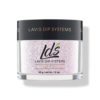  LDS Glitter Pink Dipping Powder Nail Colors - 155 I Wear Love by LDS sold by Lavis Dip Systems Inc