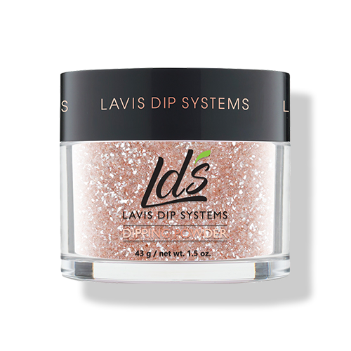  LDS Glitter Dipping Powder Nail Colors - 157 Endless Love by LDS sold by Lavis Dip Systems Inc