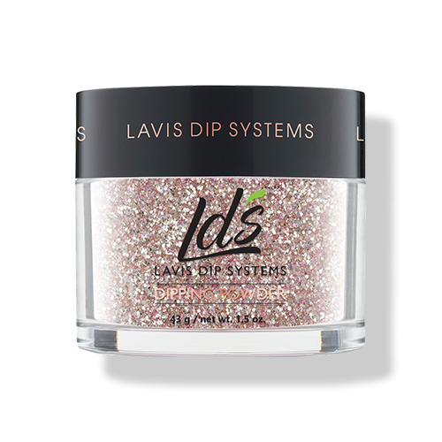  LDS Glitter Dipping Powder Nail Colors - 159 Like No Other by LDS sold by Lavis Dip Systems Inc