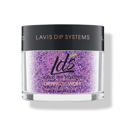  LDS Glitter Purple Dipping Powder Nail Colors - 175 Celestial by LDS sold by Lavis Dip Systems Inc