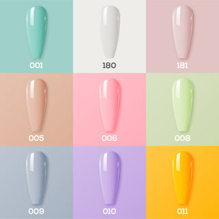 DREAMY DREAM - LDS Holiday Nail Lacquer Collection: 001; 180; 181; 005; 006; 008; 009; 010; 011
