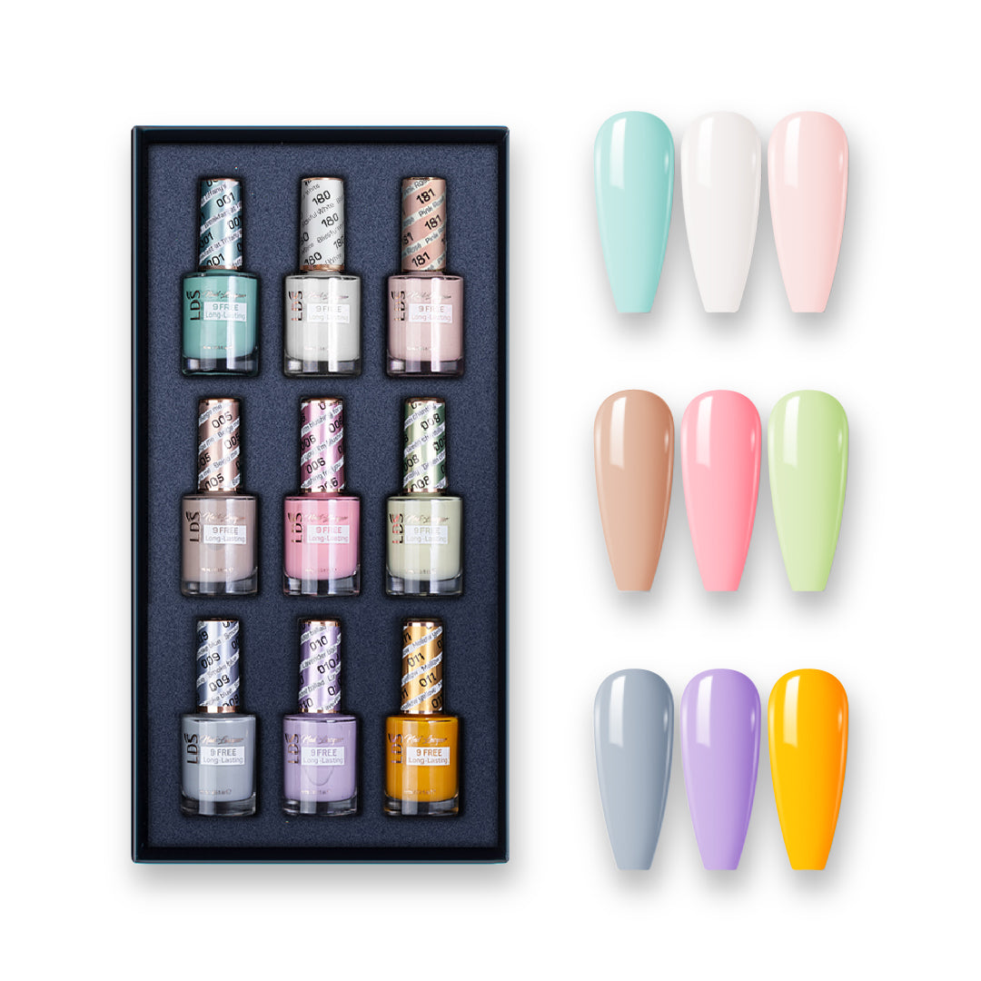 DREAMY DREAM - LDS Holiday Nail Lacquer Collection: 001; 180; 181; 005; 006; 008; 009; 010; 011