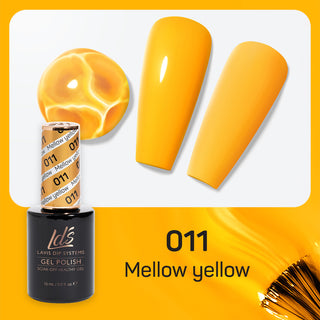 LDS 011 Mellow Yellow - LDS Gel Polish 0.5oz