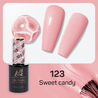 LDS 123 Sweet Candy - LDS Gel Polish 0.5oz
