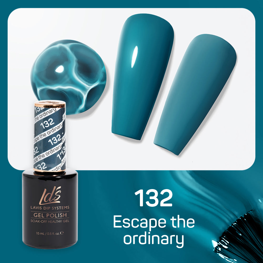 LDS 132 Escape The Ordinary - LDS Gel Polish 0.5oz