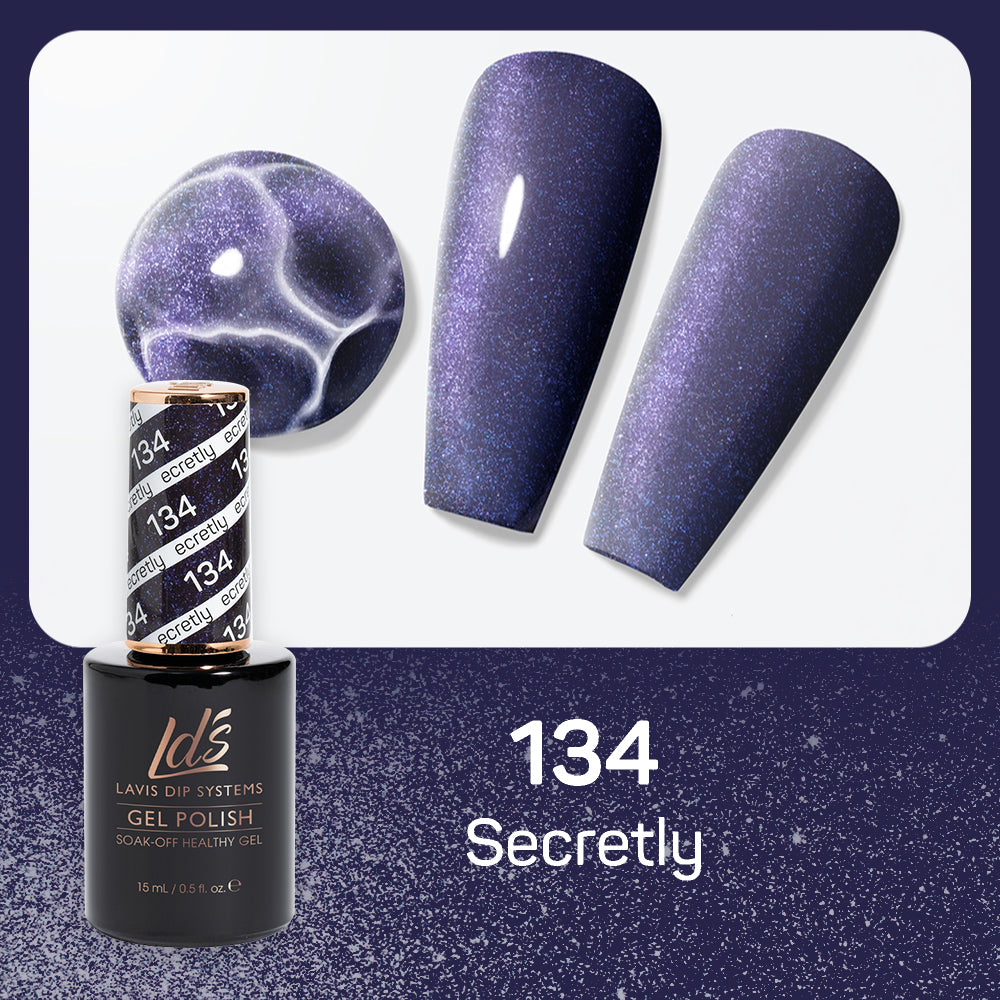 LDS 134 Secretly - LDS Gel Polish 0.5oz