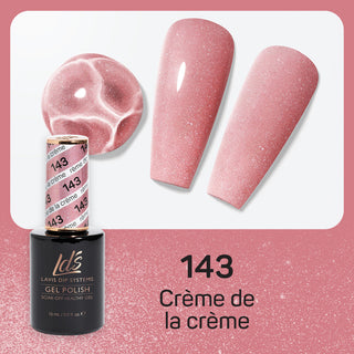 LDS 143 Crème De La Crème - LDS Gel Polish 0.5oz