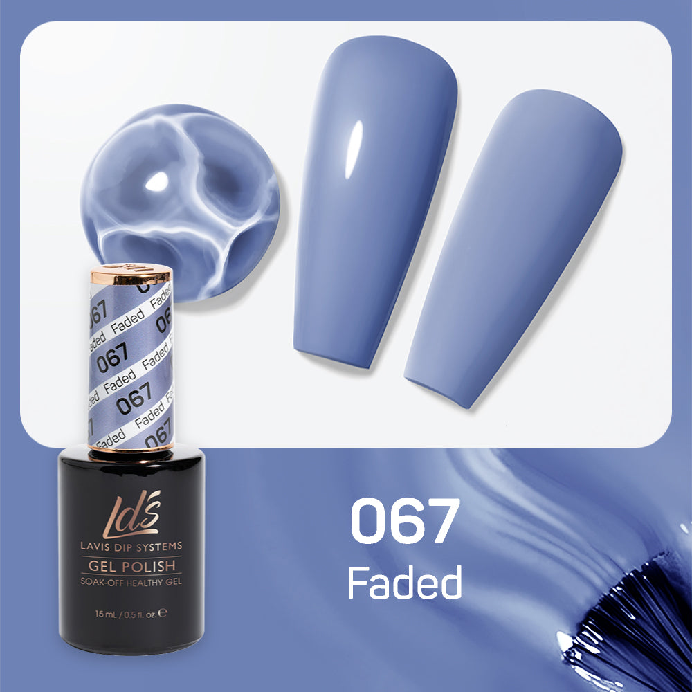 LDS 067 Faded - LDS Gel Polish 0.5oz